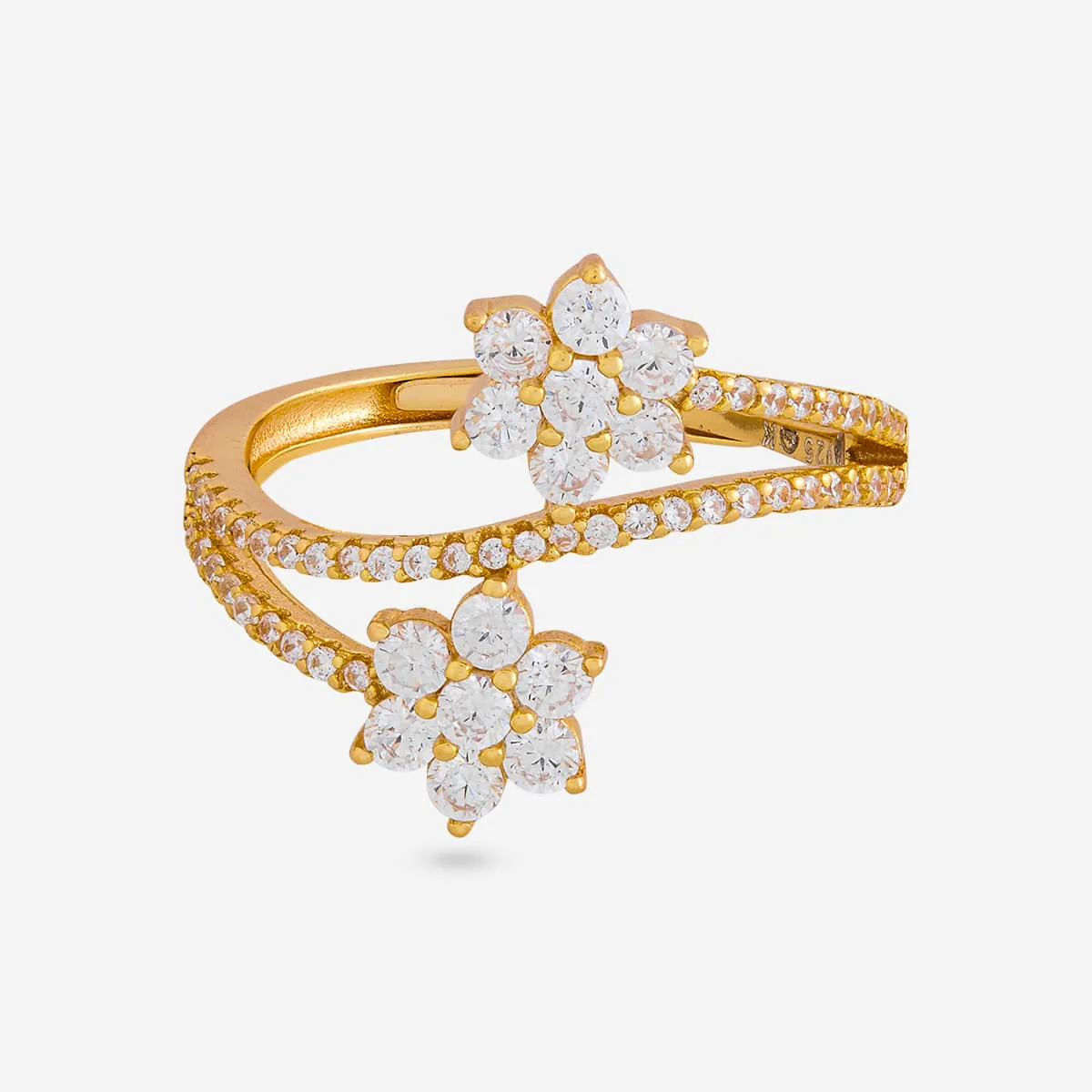 92.5 Silver Finger Ring 194837 - Image 3