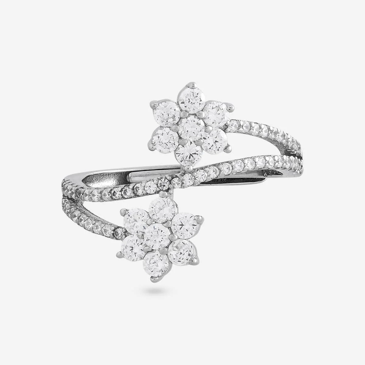 92.5 Silver Finger Ring 194837 - Image 7