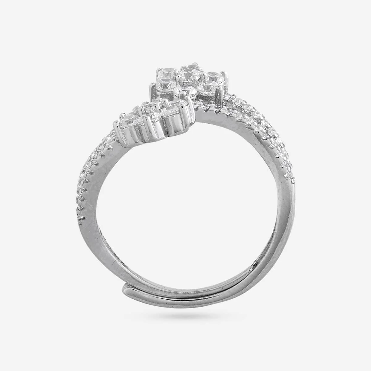 92.5 Silver Finger Ring 194837 - Image 8