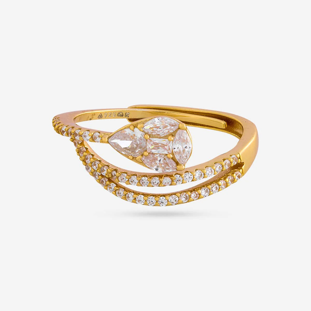 92.5 Silver Finger Ring 194838 - Image 3