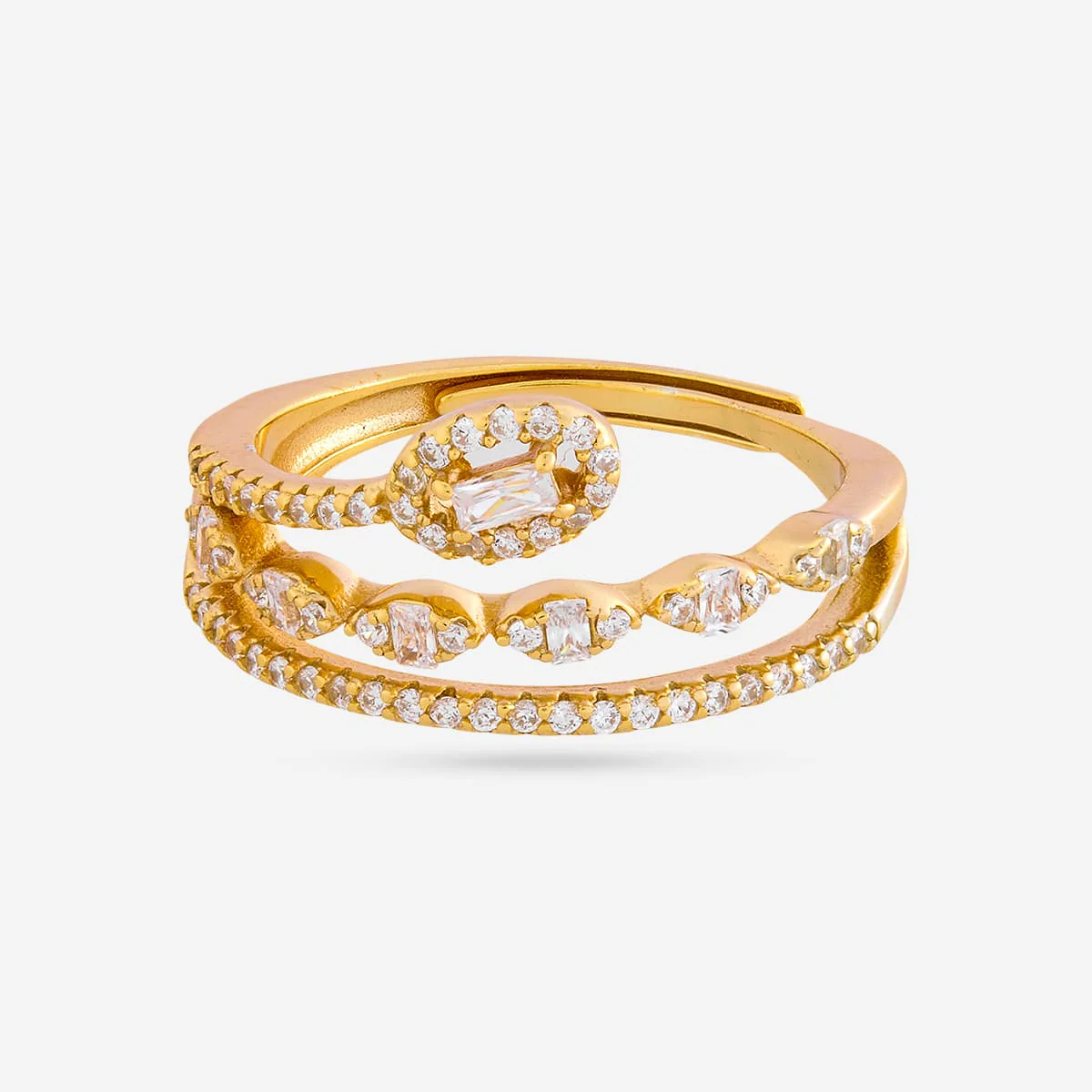 92.5 Silver Finger Ring 194839 - Image 3