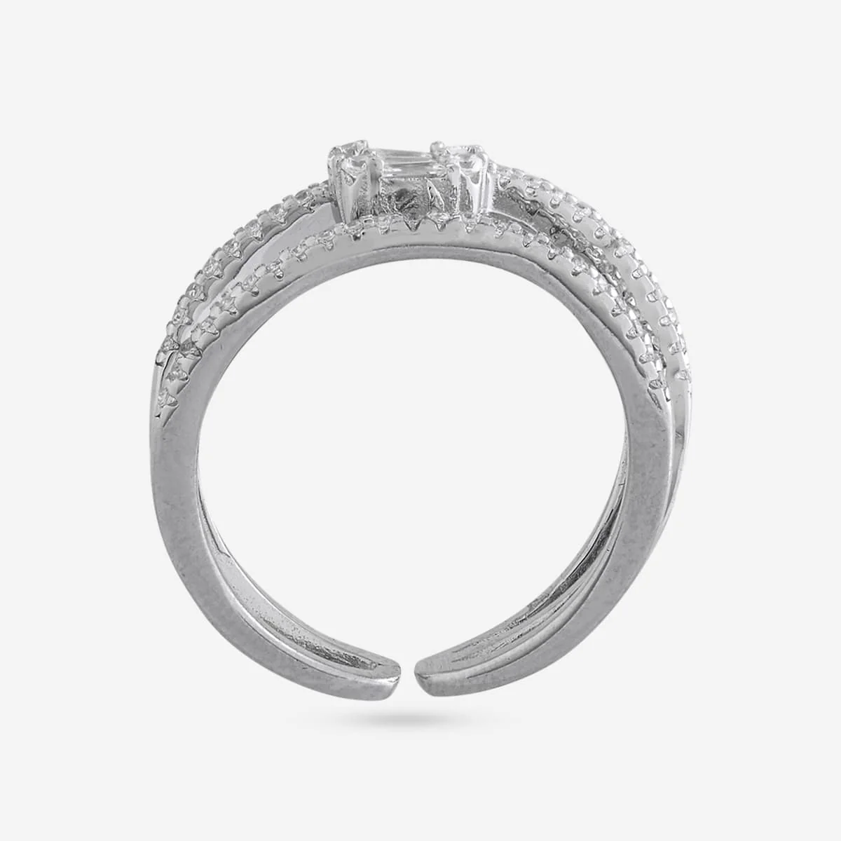 92.5 Silver Finger Ring 194840 - Image 8