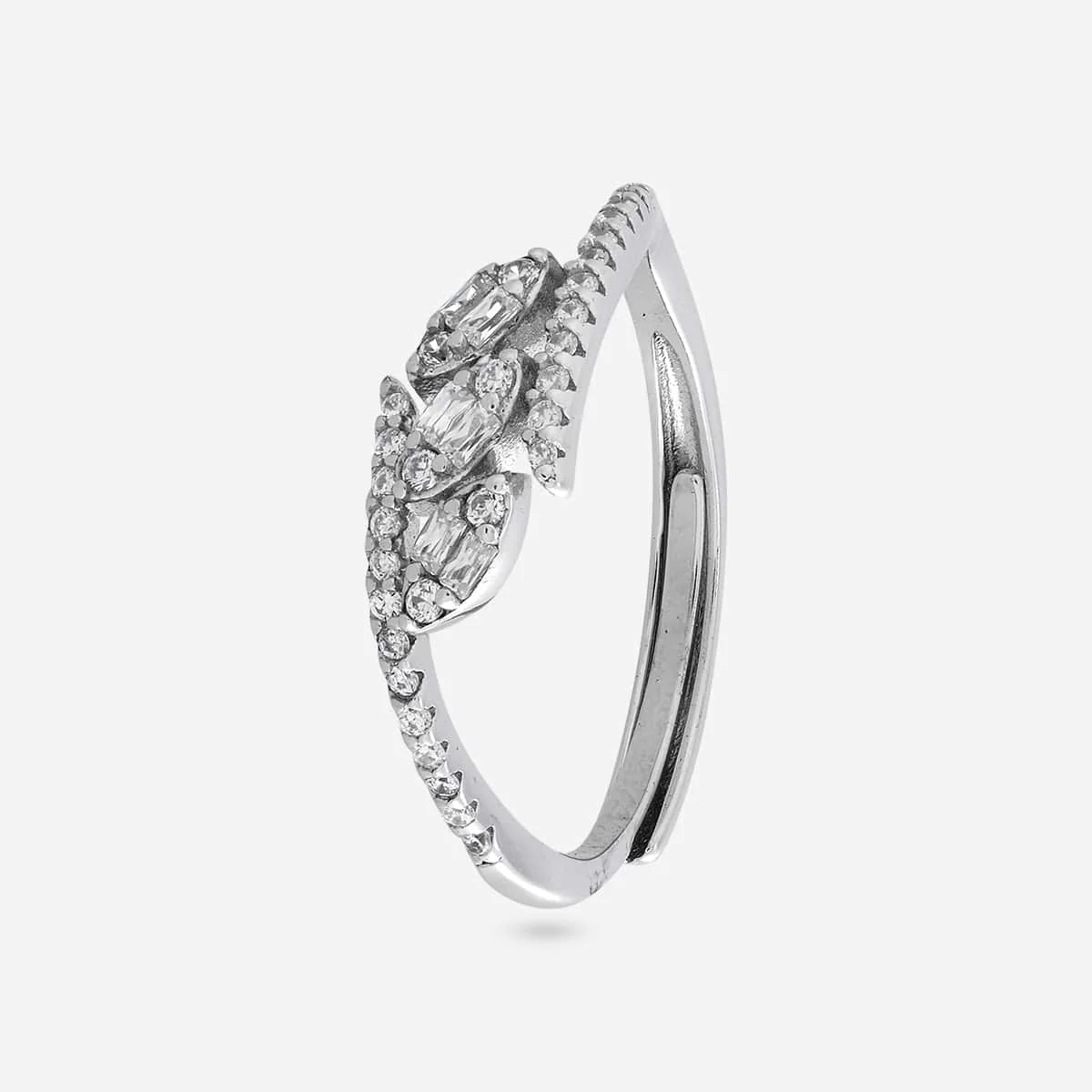 92.5 Silver Finger Ring 194842 - Image 5