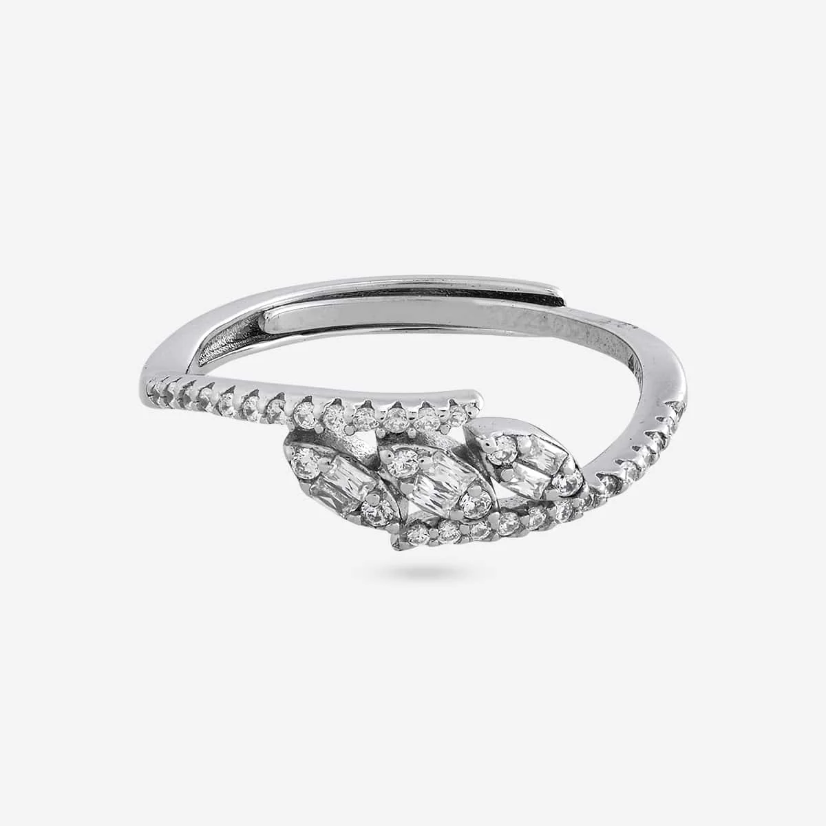92.5 Silver Finger Ring 194842 - Image 7