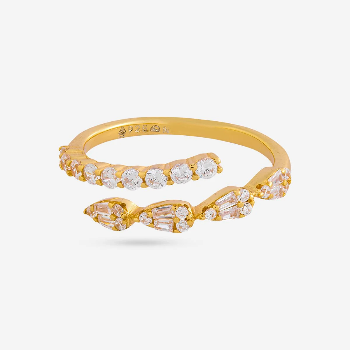 92.5 Silver Finger Ring 194843 - Image 3