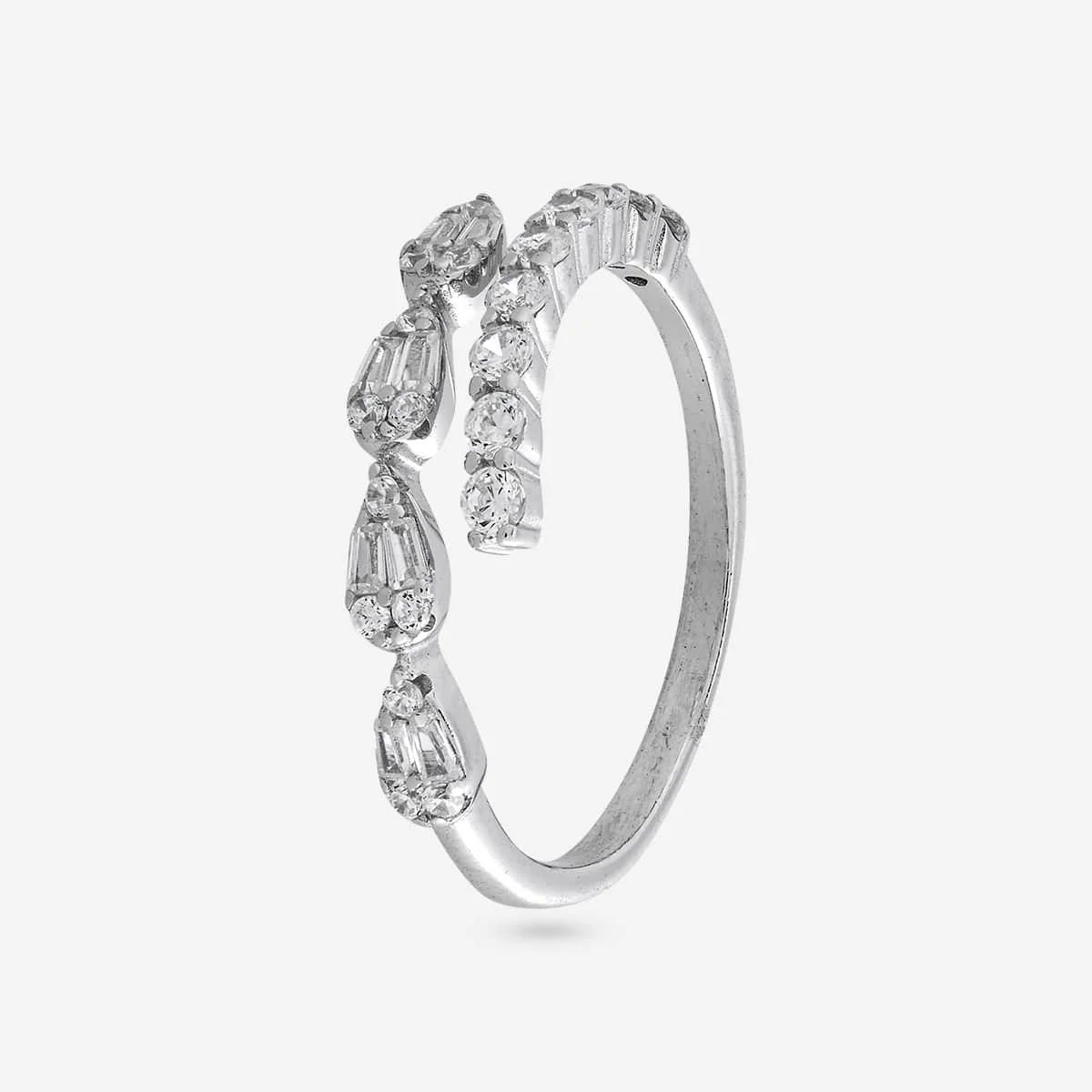 92.5 Silver Finger Ring 194843 - Image 5