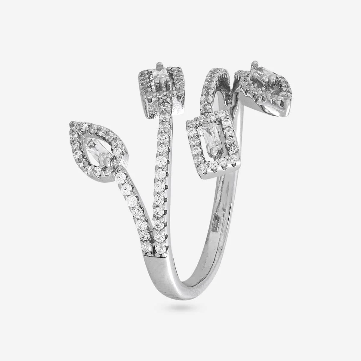 92.5 Silver Finger Ring 194844 - Image 5