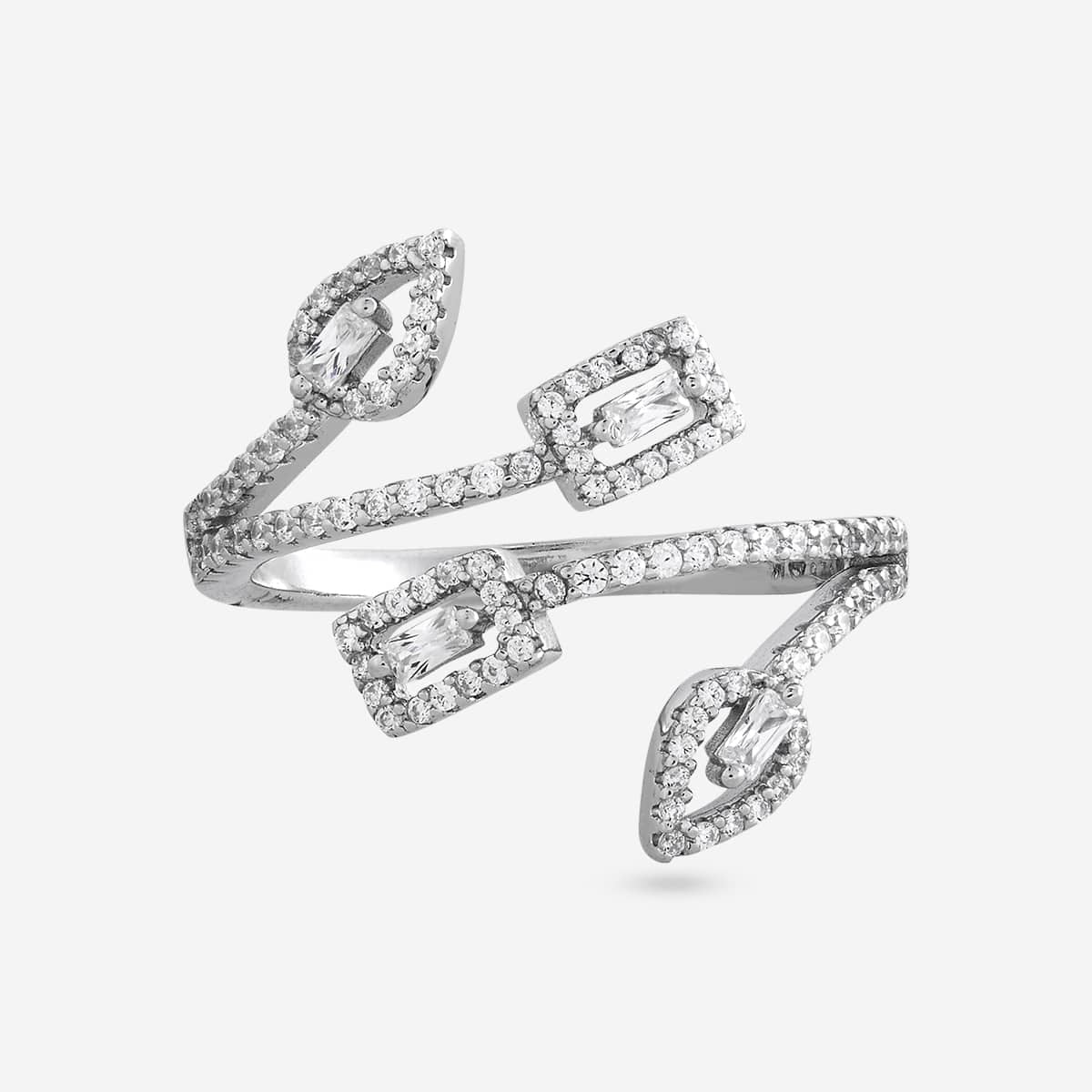 92.5 Silver Finger Ring 194844 - Image 7