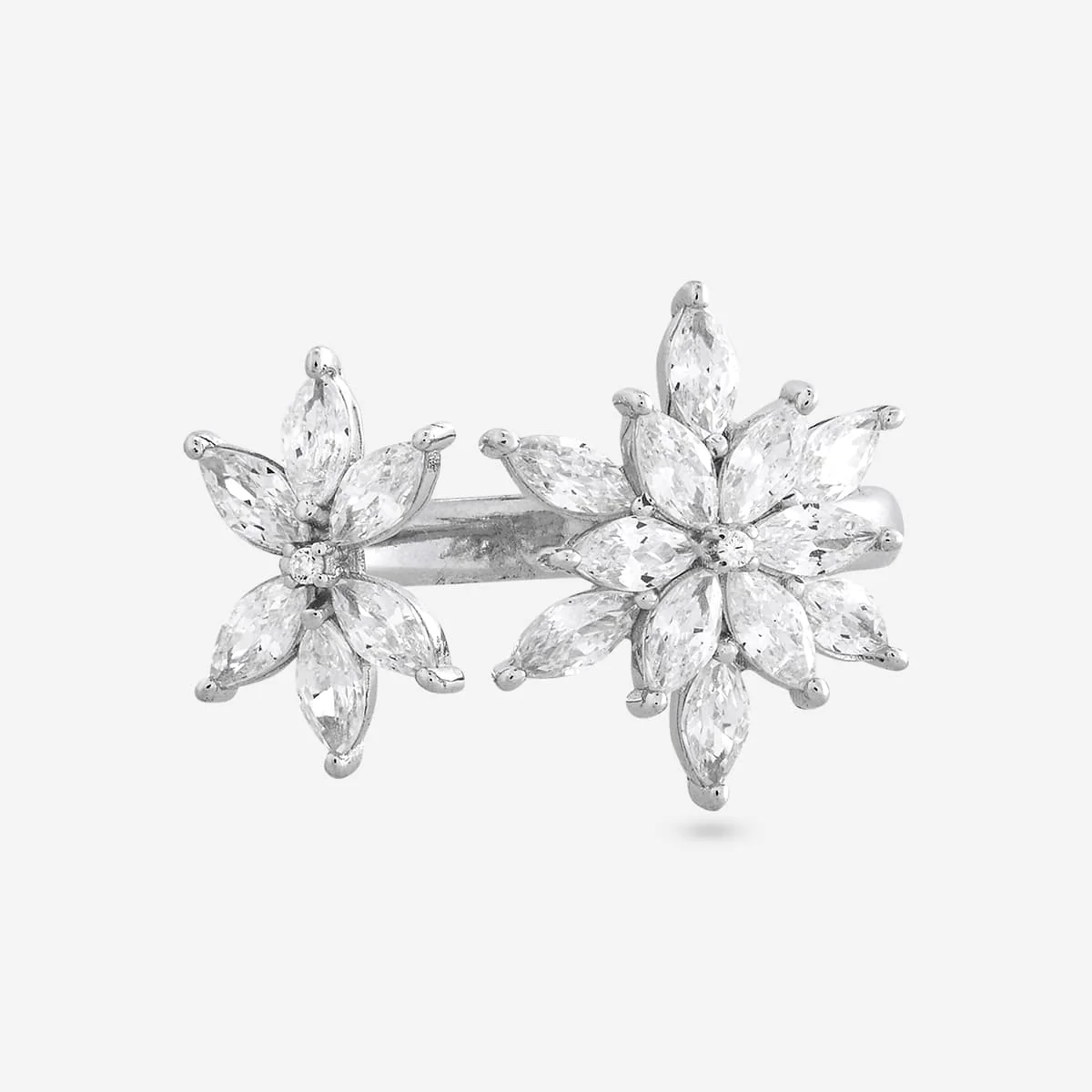 92.5 Silver Finger Ring 194845 - Image 7