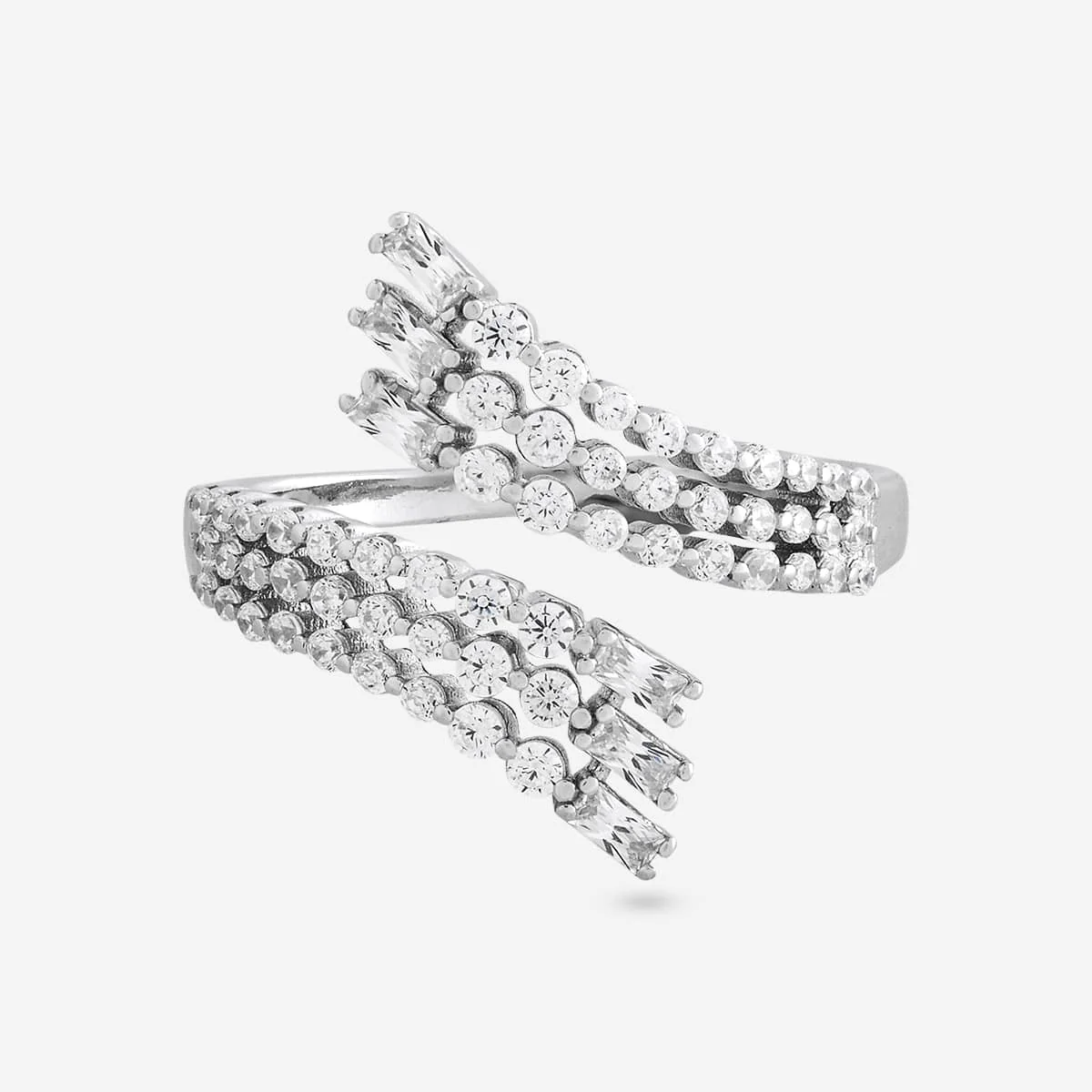 92.5 Silver Finger Ring 194846 - Image 7