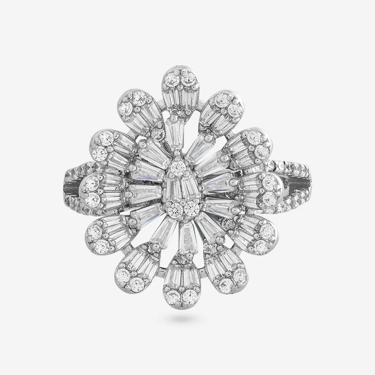 92.5 Silver Finger Ring 194848 - Image 7