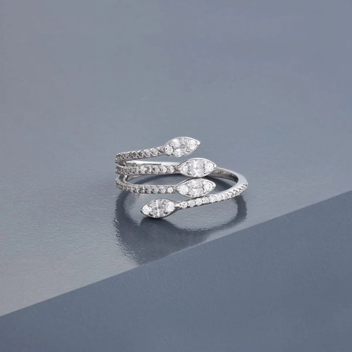 92.5 Silver Finger Ring 194849 - Image 6
