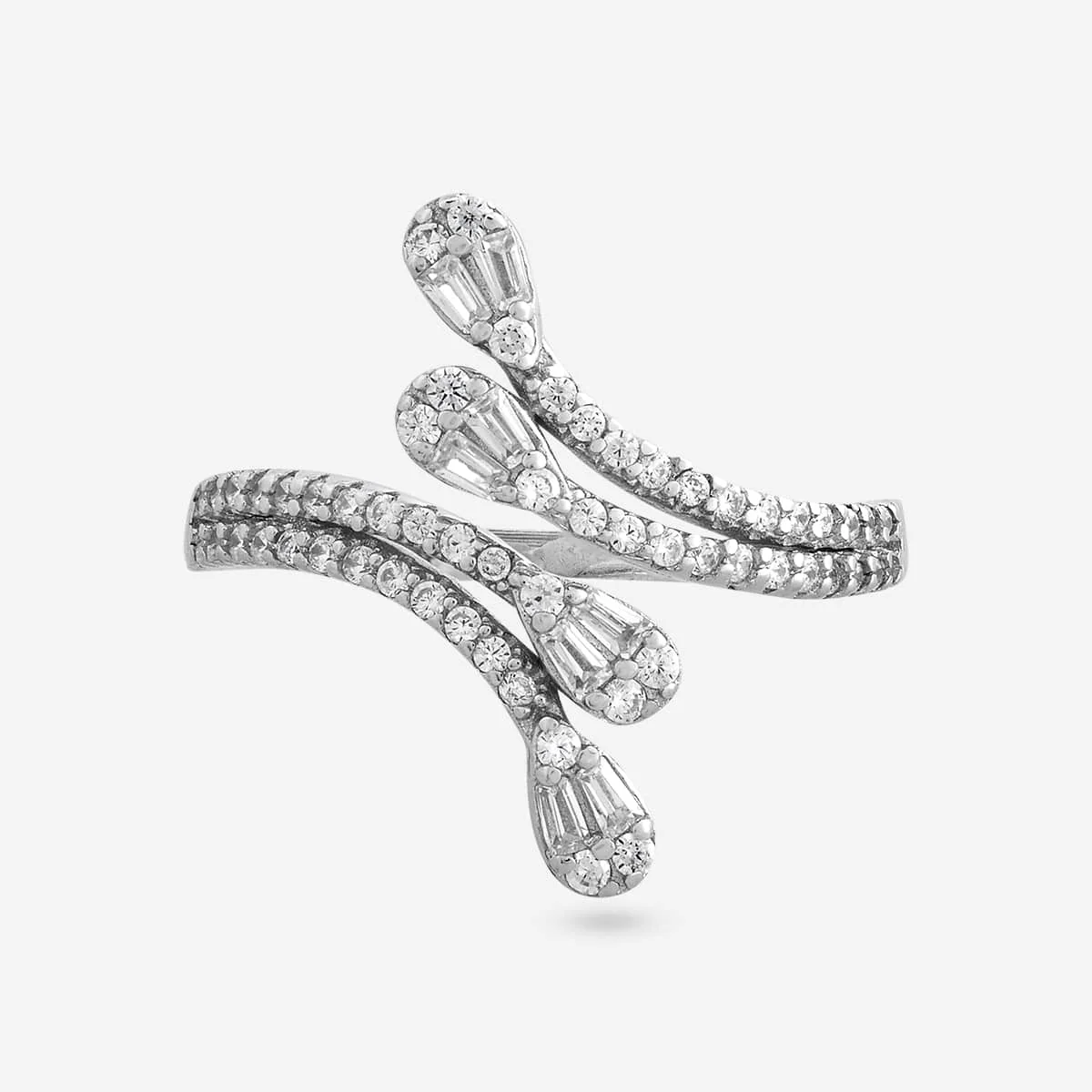 92.5 Silver Finger Ring 194850 - Image 7