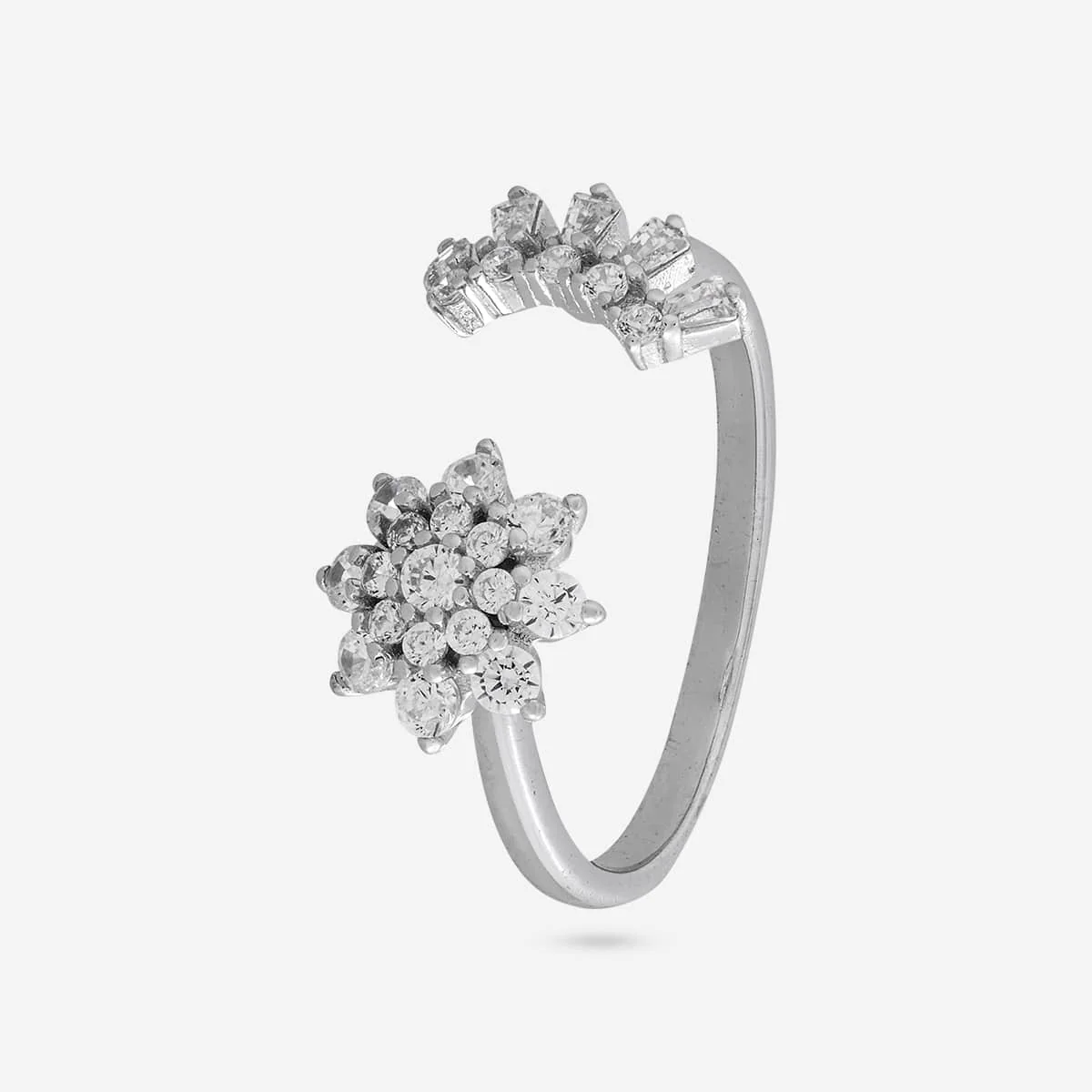 92.5 Silver Finger Ring 194853 - Image 5