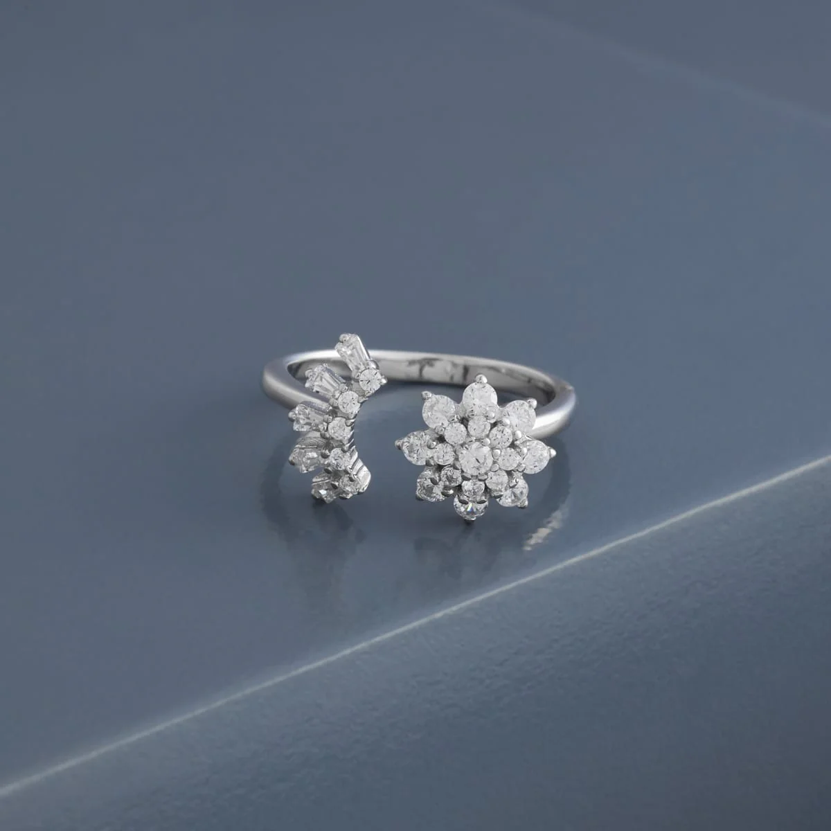 92.5 Silver Finger Ring 194853 - Image 6