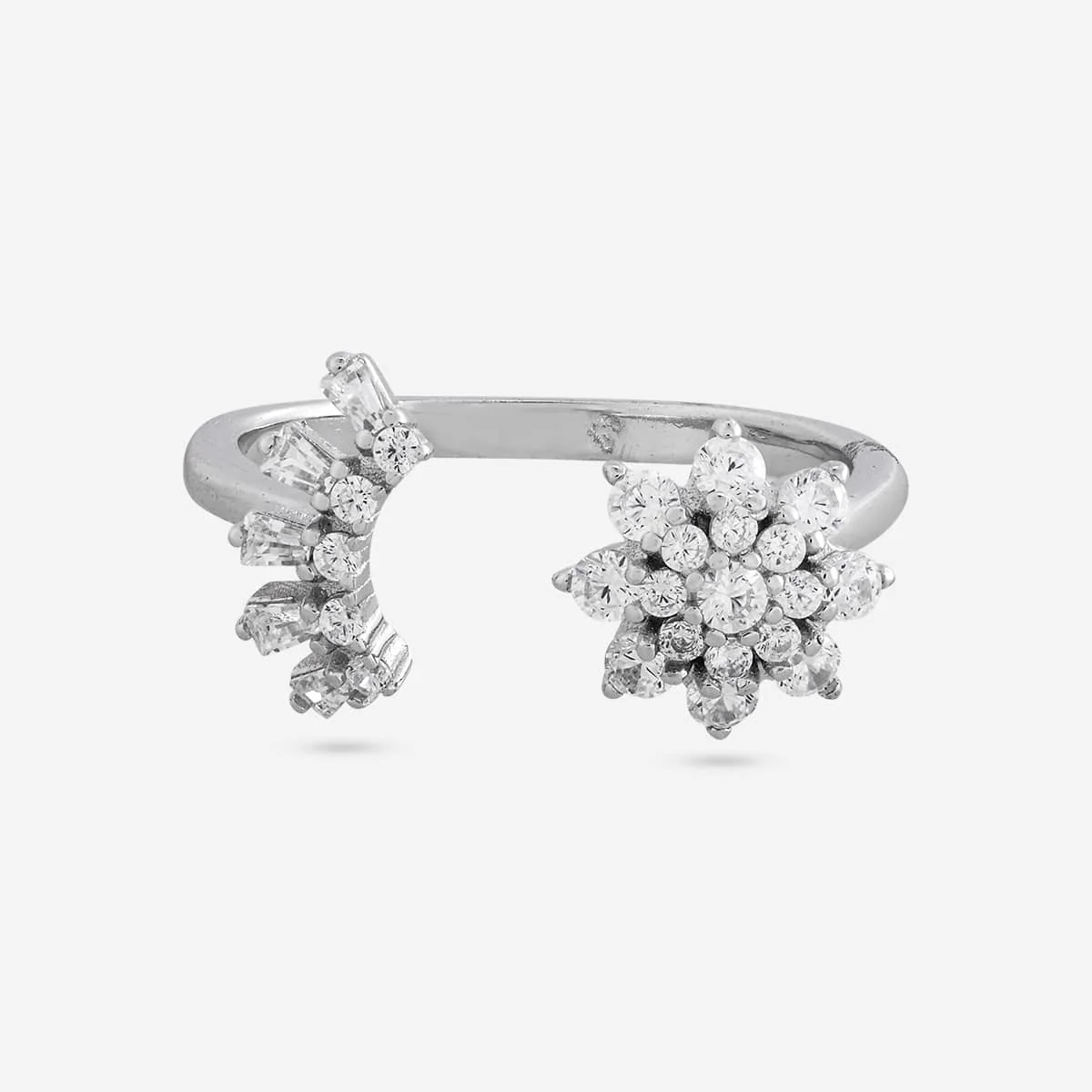 92.5 Silver Finger Ring 194853 - Image 7