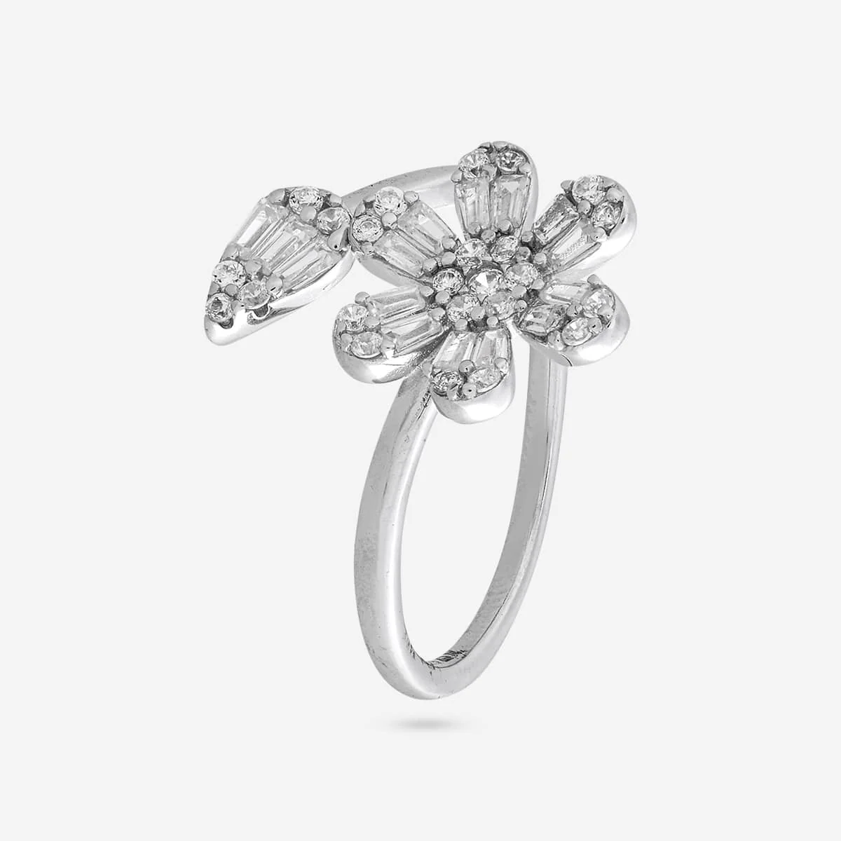 92.5 Silver Finger Ring 194854 - Image 5