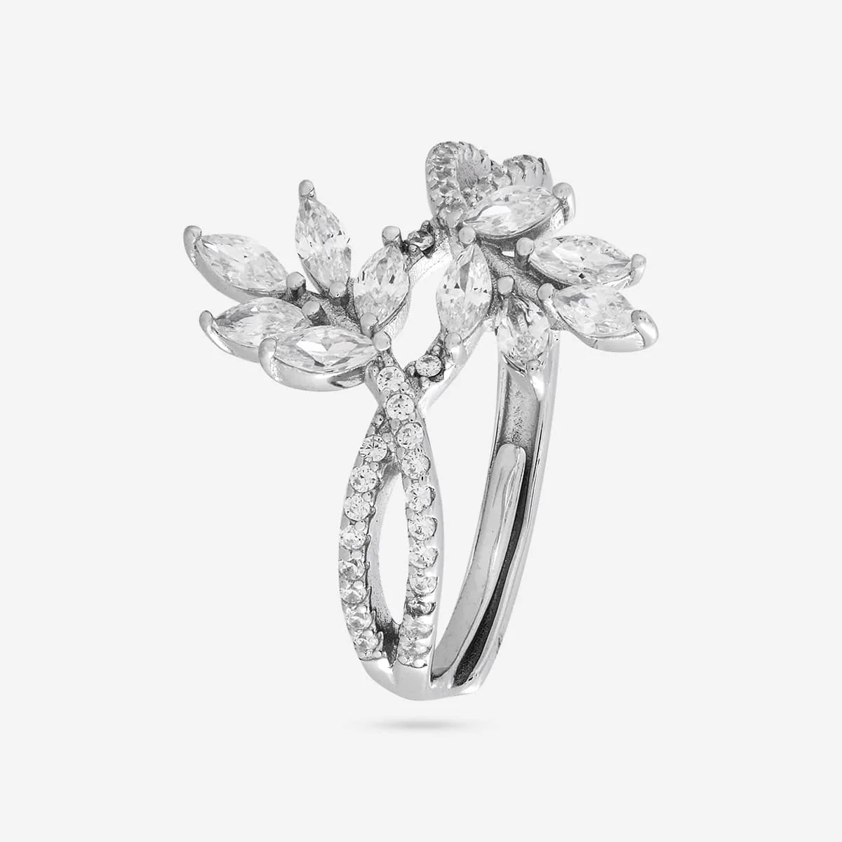 92.5 Silver Finger Ring 194855 - Image 5