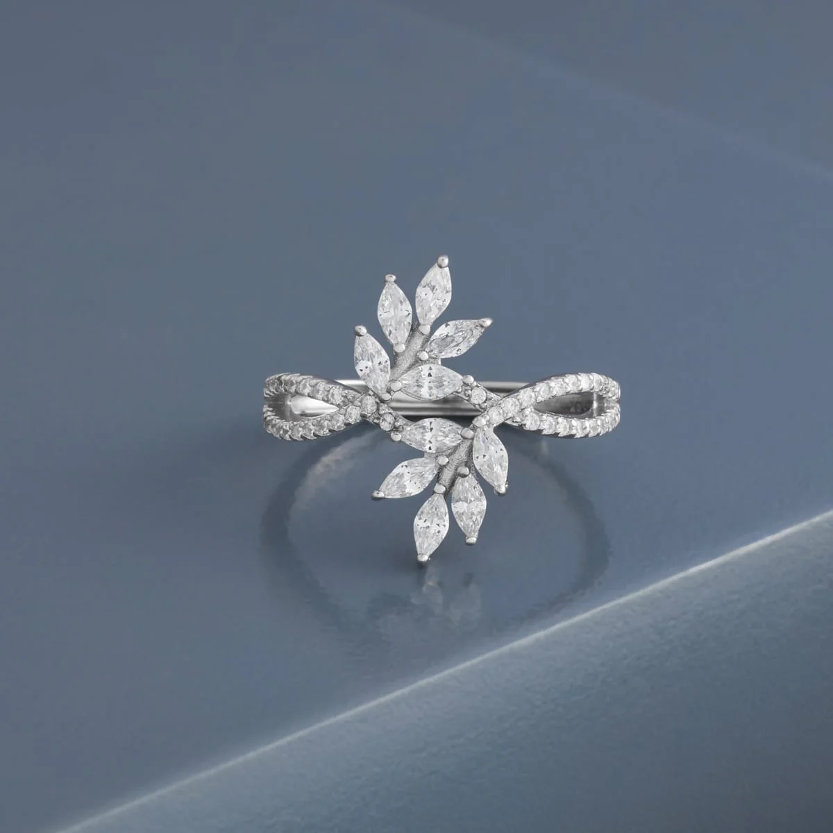 92.5 Silver Finger Ring 194855 - Image 6