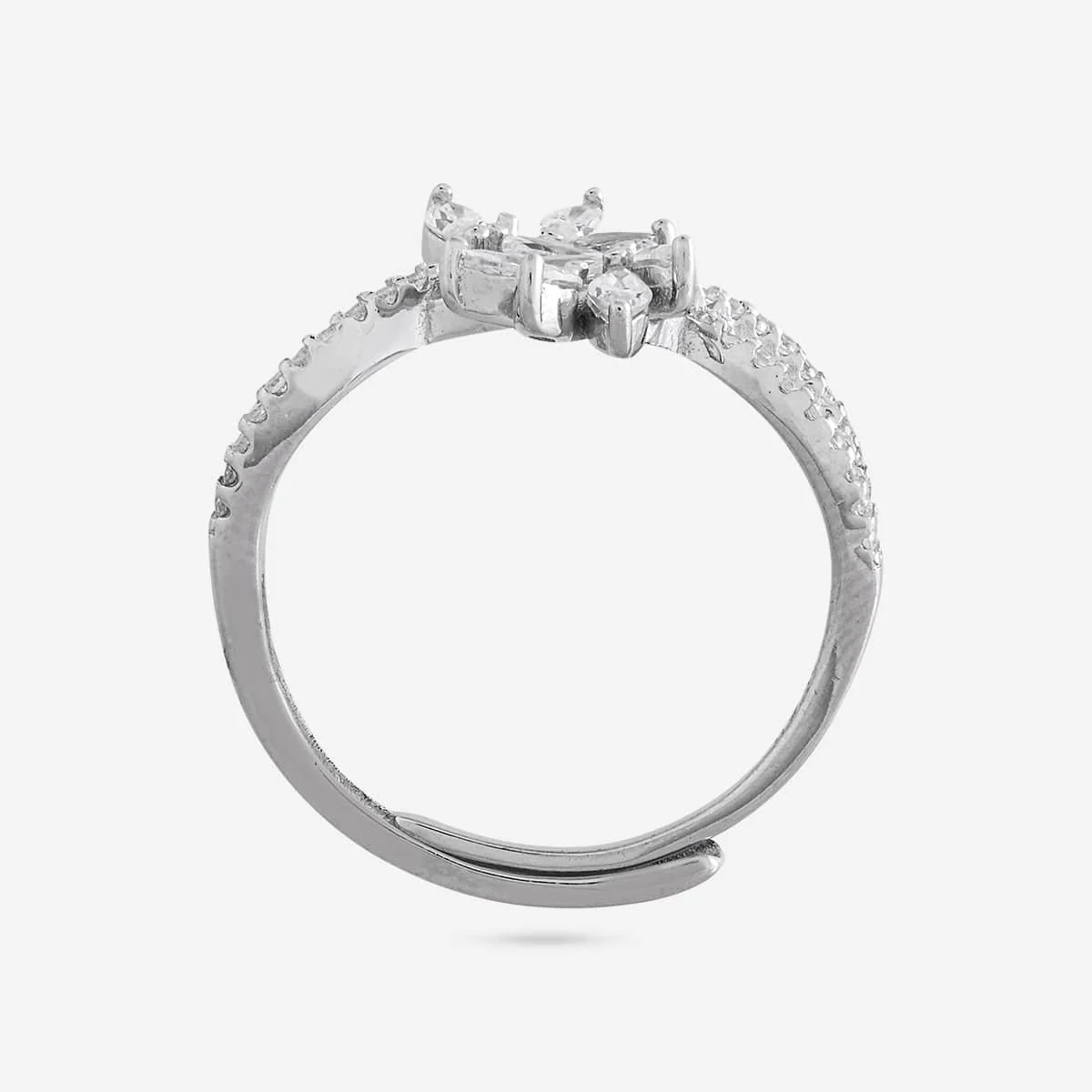 92.5 Silver Finger Ring 194855 - Image 8
