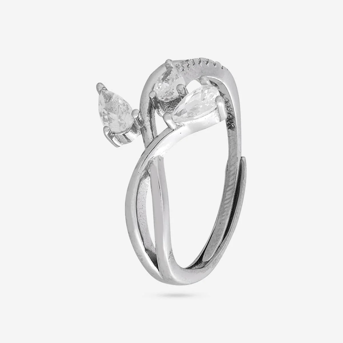 92.5 Silver Finger Ring 194858 - Image 5
