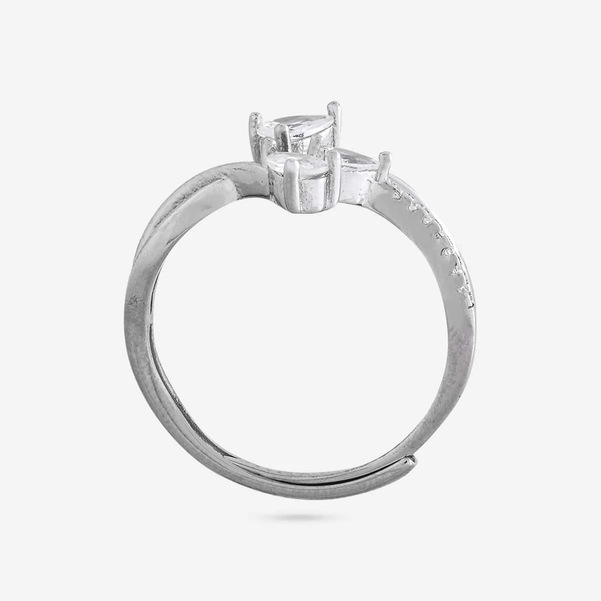92.5 Silver Finger Ring 194858 - Image 8