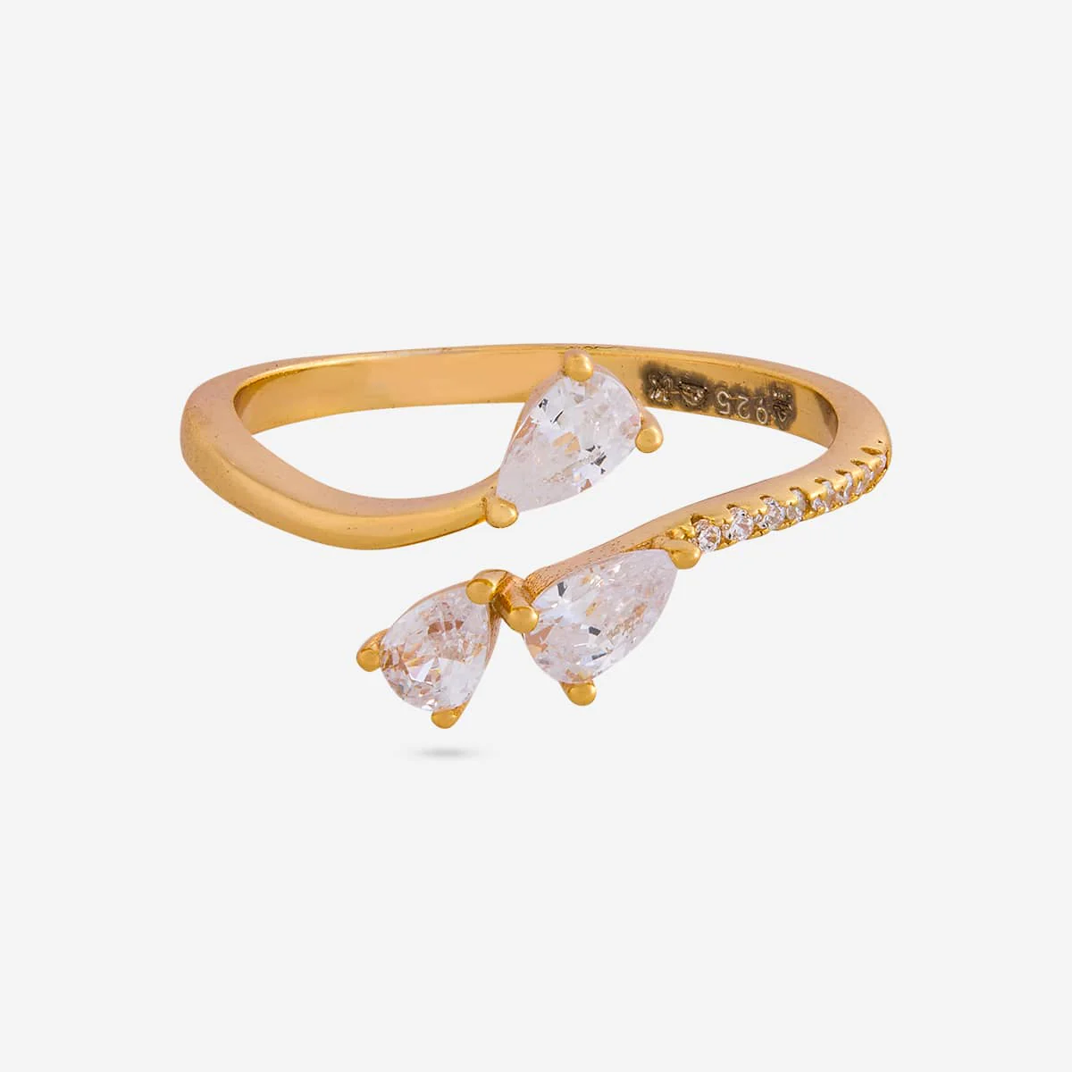 92.5 Silver Finger Ring 194859 - Image 3