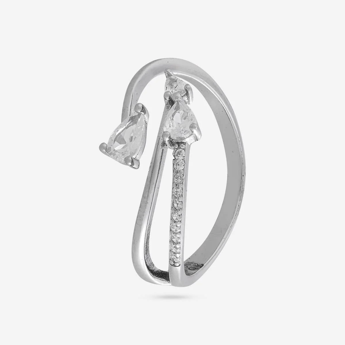 92.5 Silver Finger Ring 194860 - Image 5