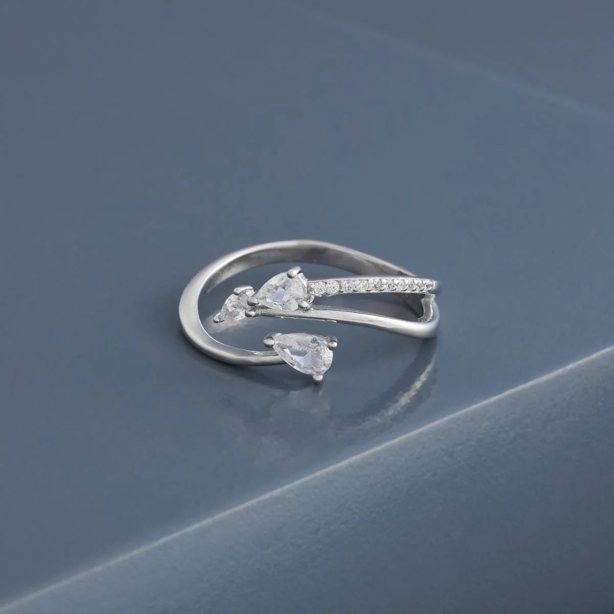 92.5 Silver Finger Ring 194860 - Image 6