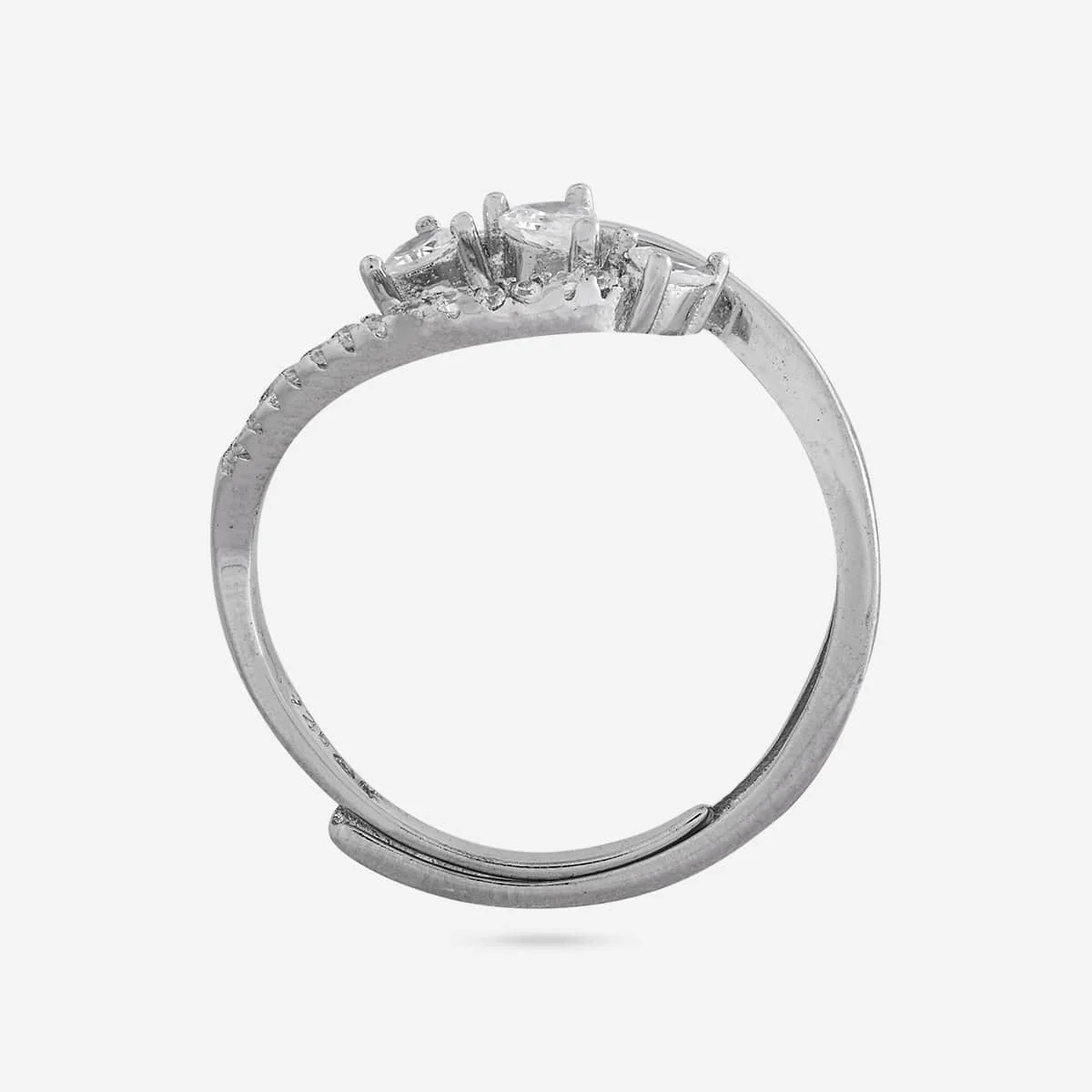92.5 Silver Finger Ring 194861 - Image 8