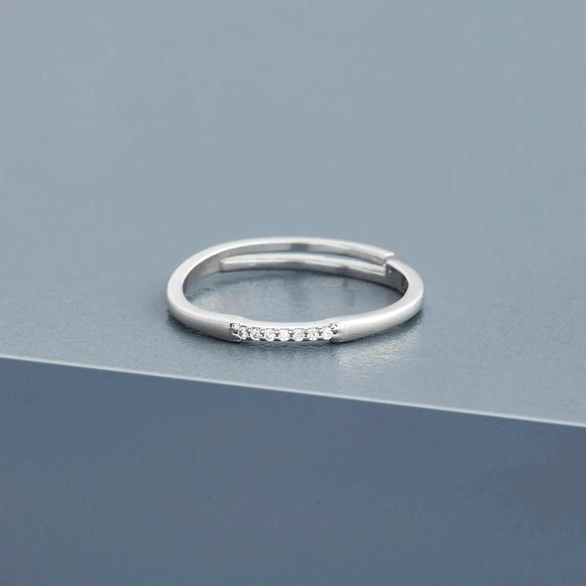92.5 Silver Finger Ring 194862 - Image 7