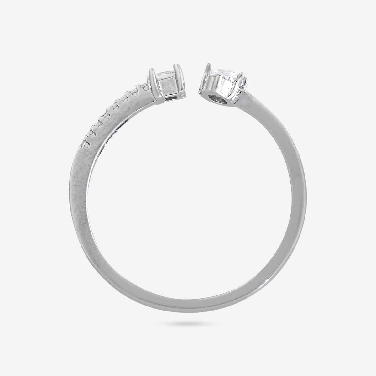 92.5 Silver Finger Ring 194863 - Image 9