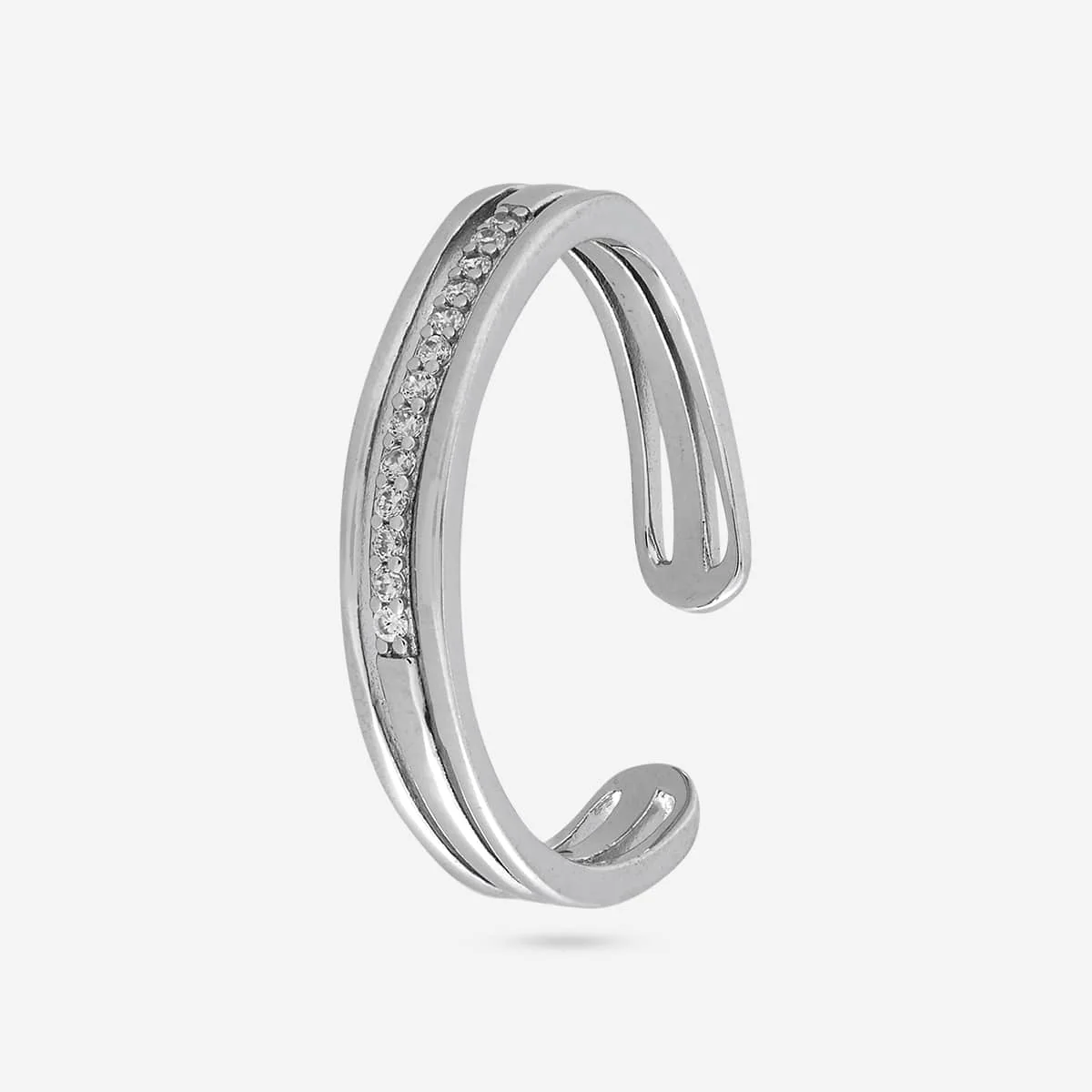 92.5 Silver Finger Ring 194865 - Image 6