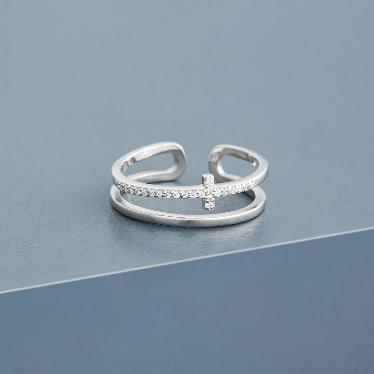 92.5 Silver Finger Ring 194868 - Image 7
