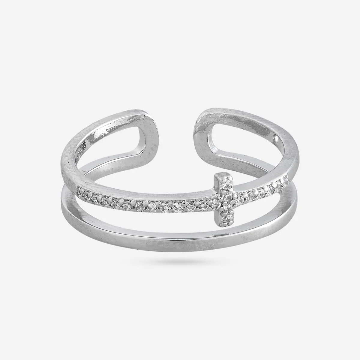 92.5 Silver Finger Ring 194868 - Image 8