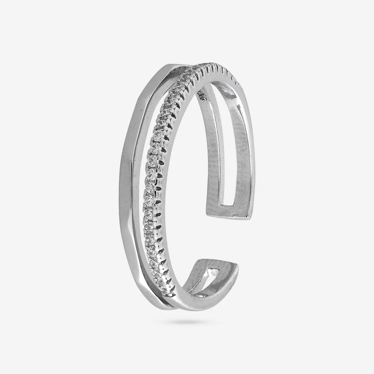 92.5 Silver Finger Ring 194869 - Image 6