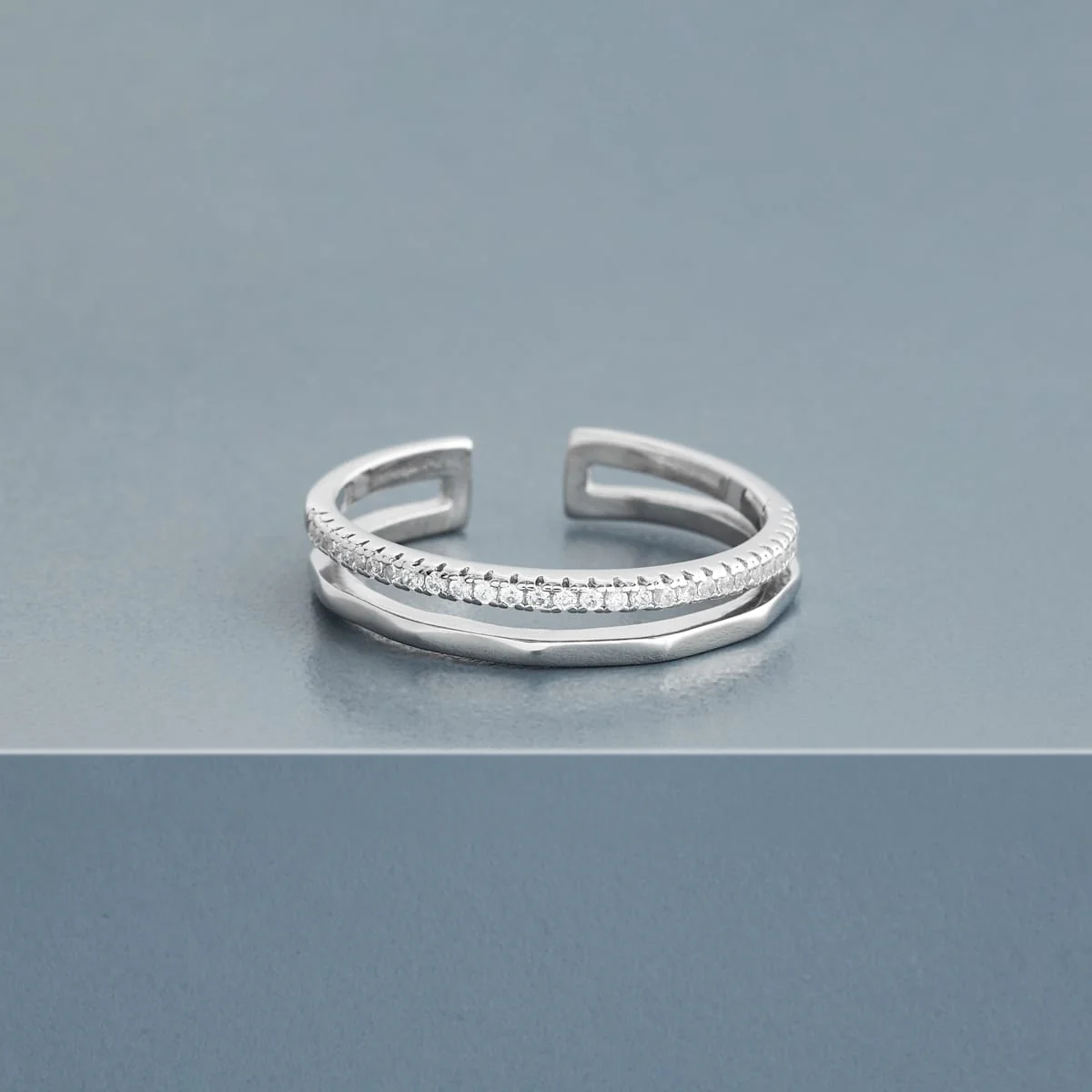 92.5 Silver Finger Ring 194869 - Image 7
