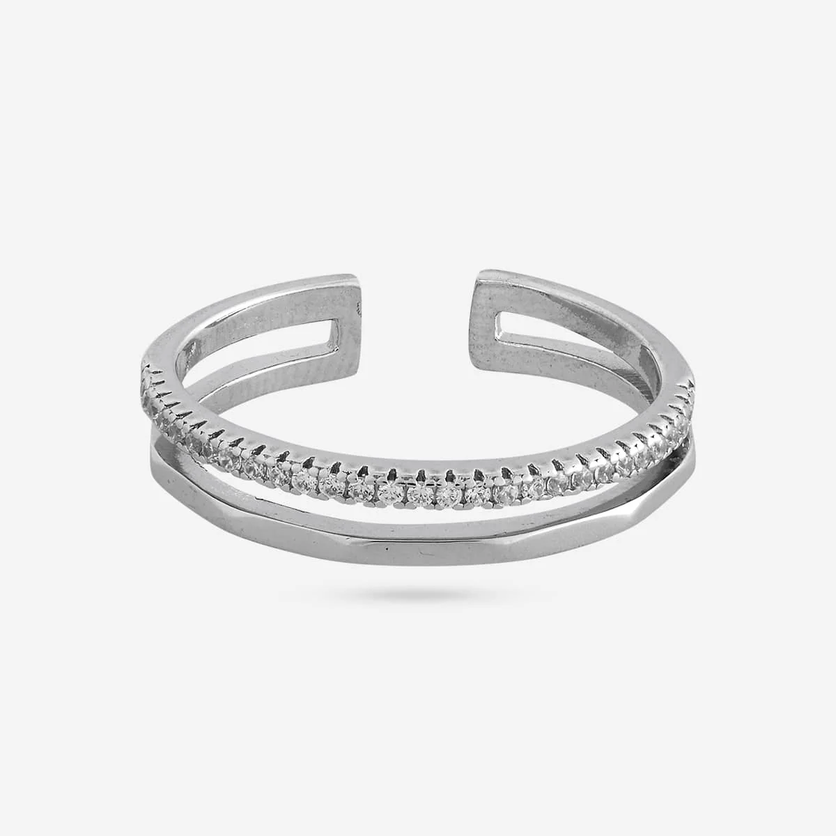 92.5 Silver Finger Ring 194869 - Image 8