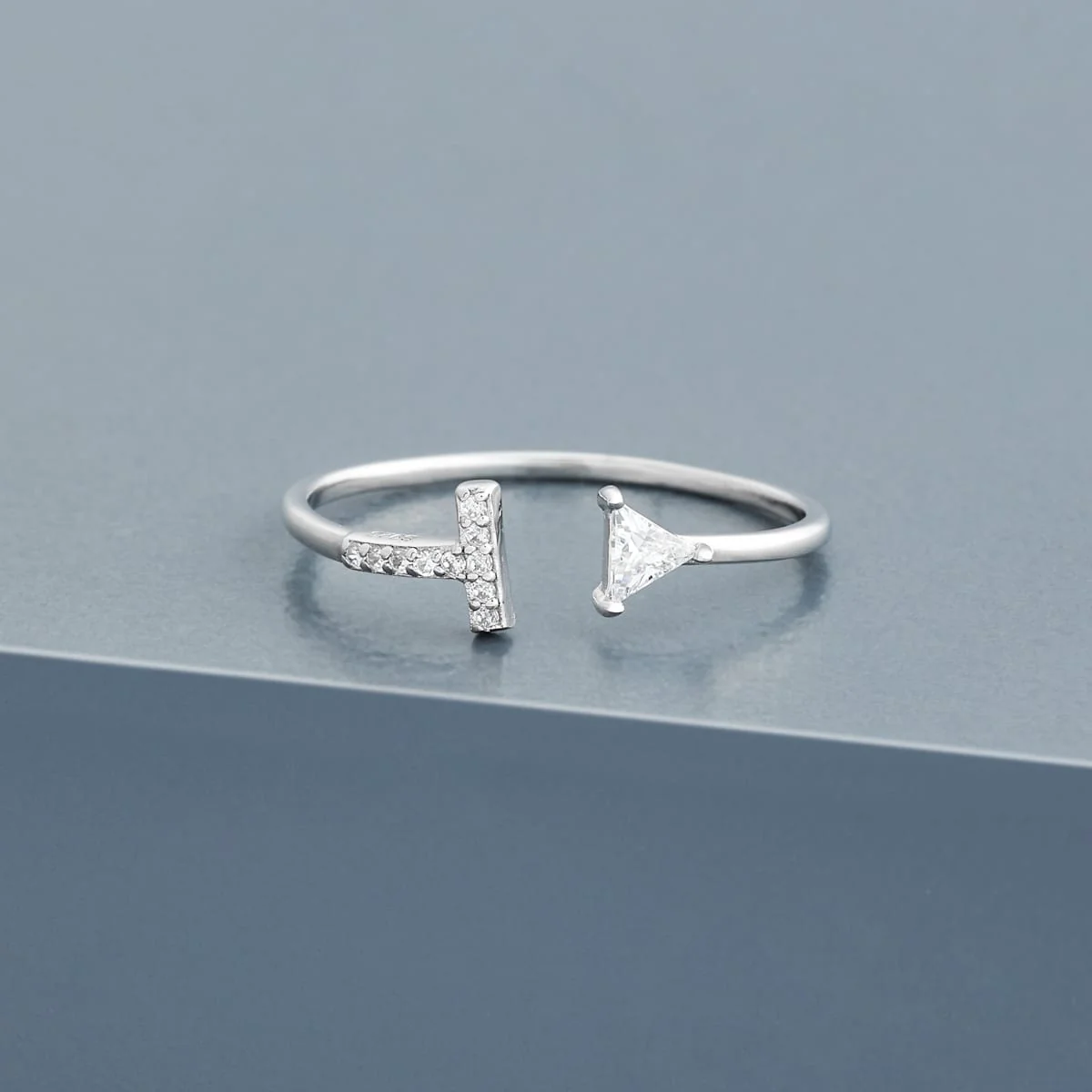 92.5 Silver Finger Ring 194871 - Image 7