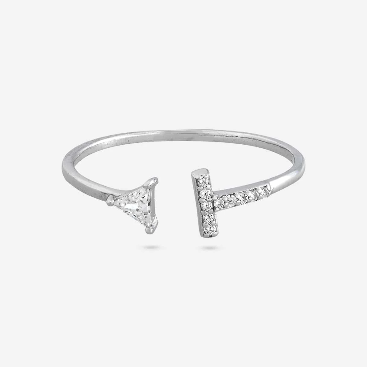 92.5 Silver Finger Ring 194871 - Image 8