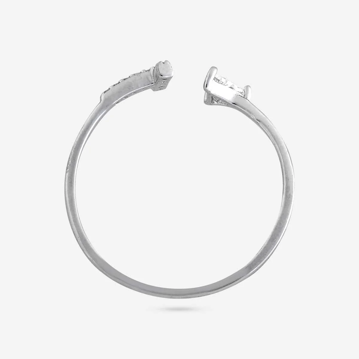 92.5 Silver Finger Ring 194871 - Image 9