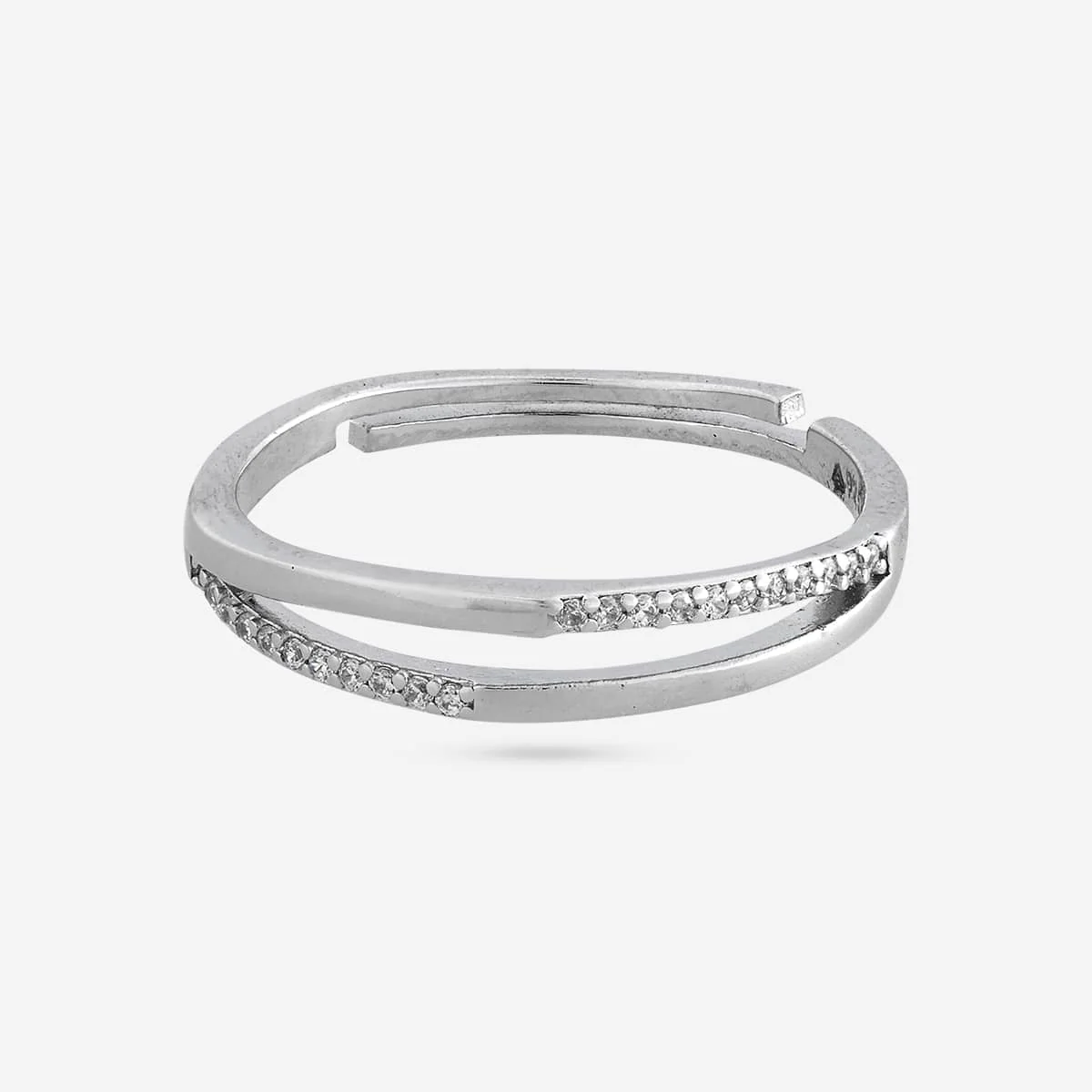 92.5 Silver Finger Ring 194872 - Image 8