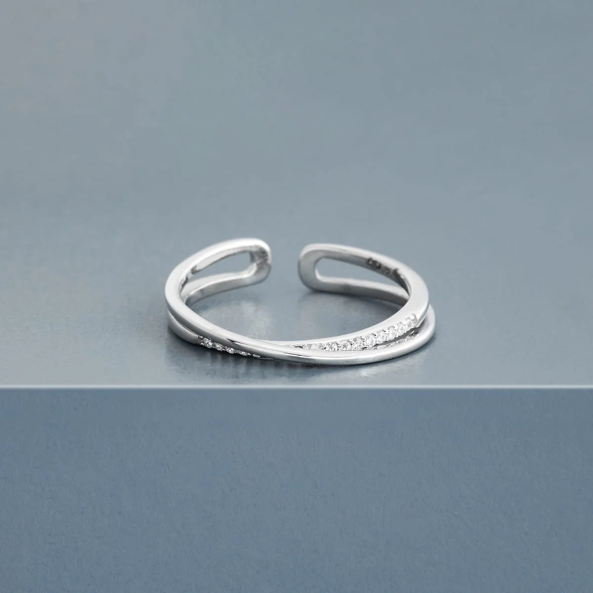 92.5 Silver Finger Ring 194873 - Image 7