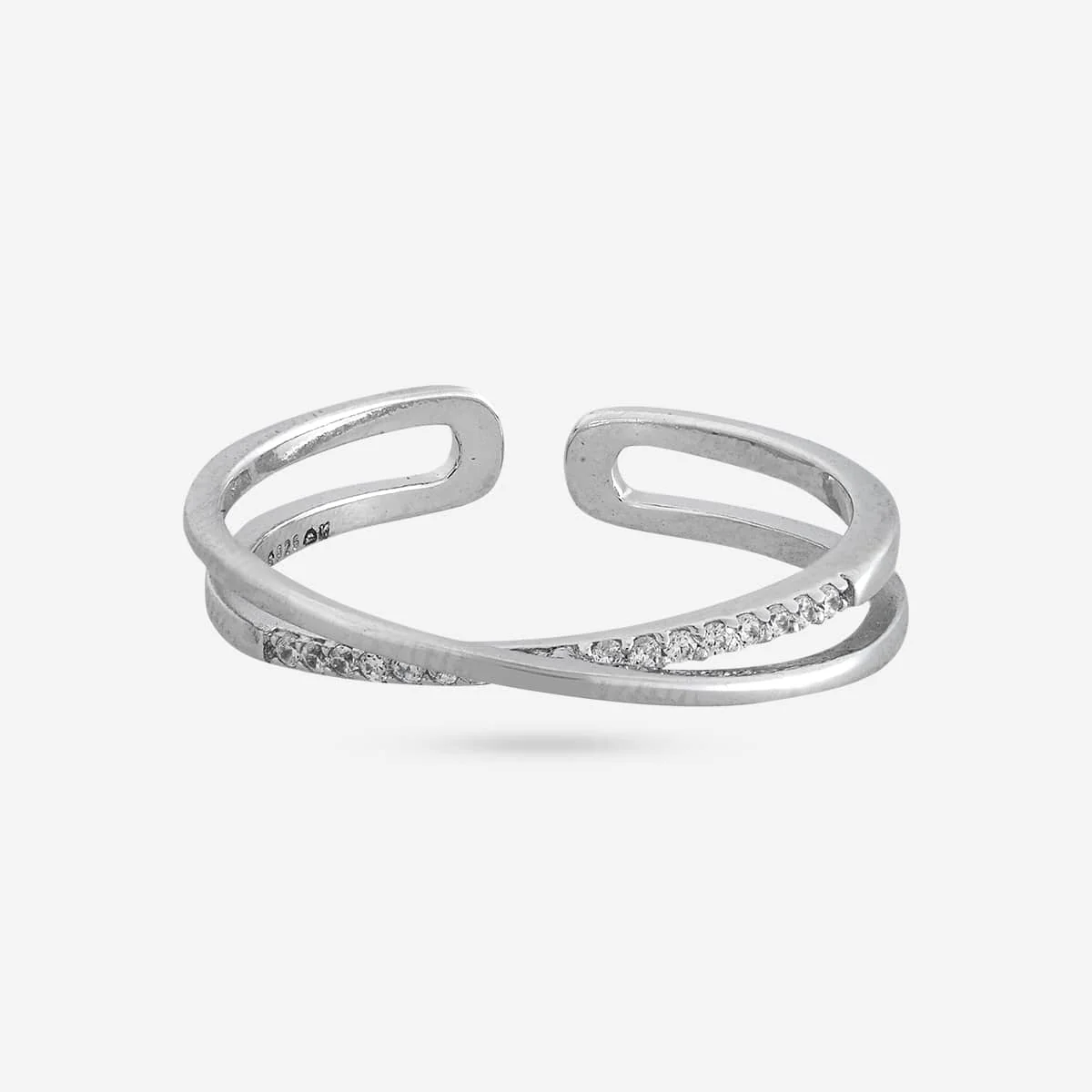 92.5 Silver Finger Ring 194873 - Image 8
