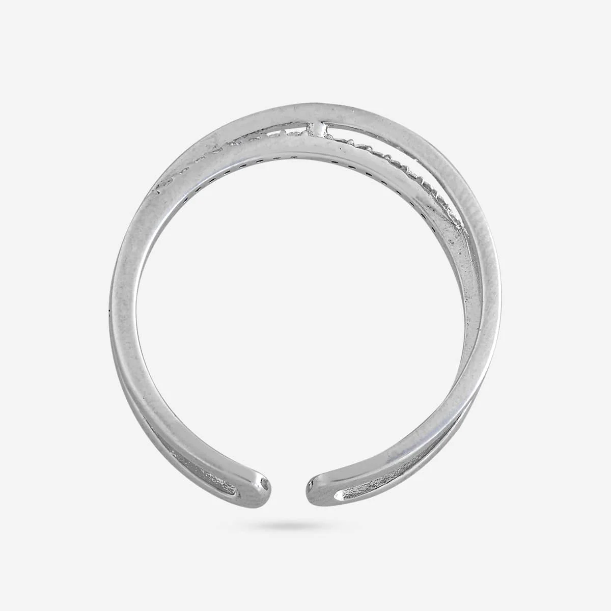92.5 Silver Finger Ring 194873 - Image 9