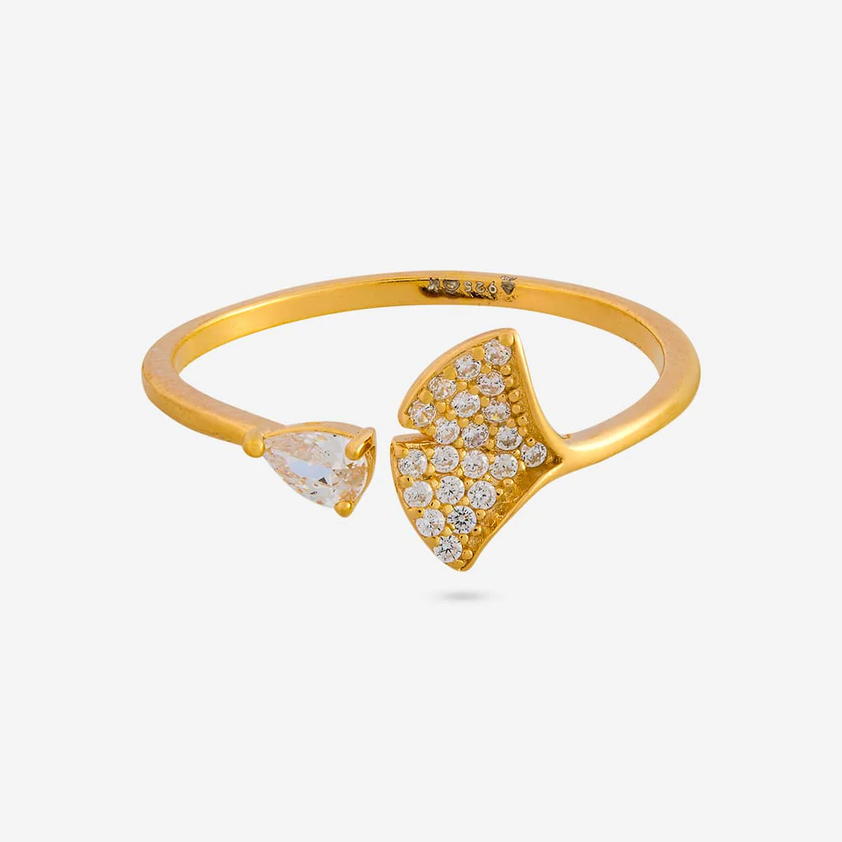 92.5 Silver Finger Ring 194874 - Image 4