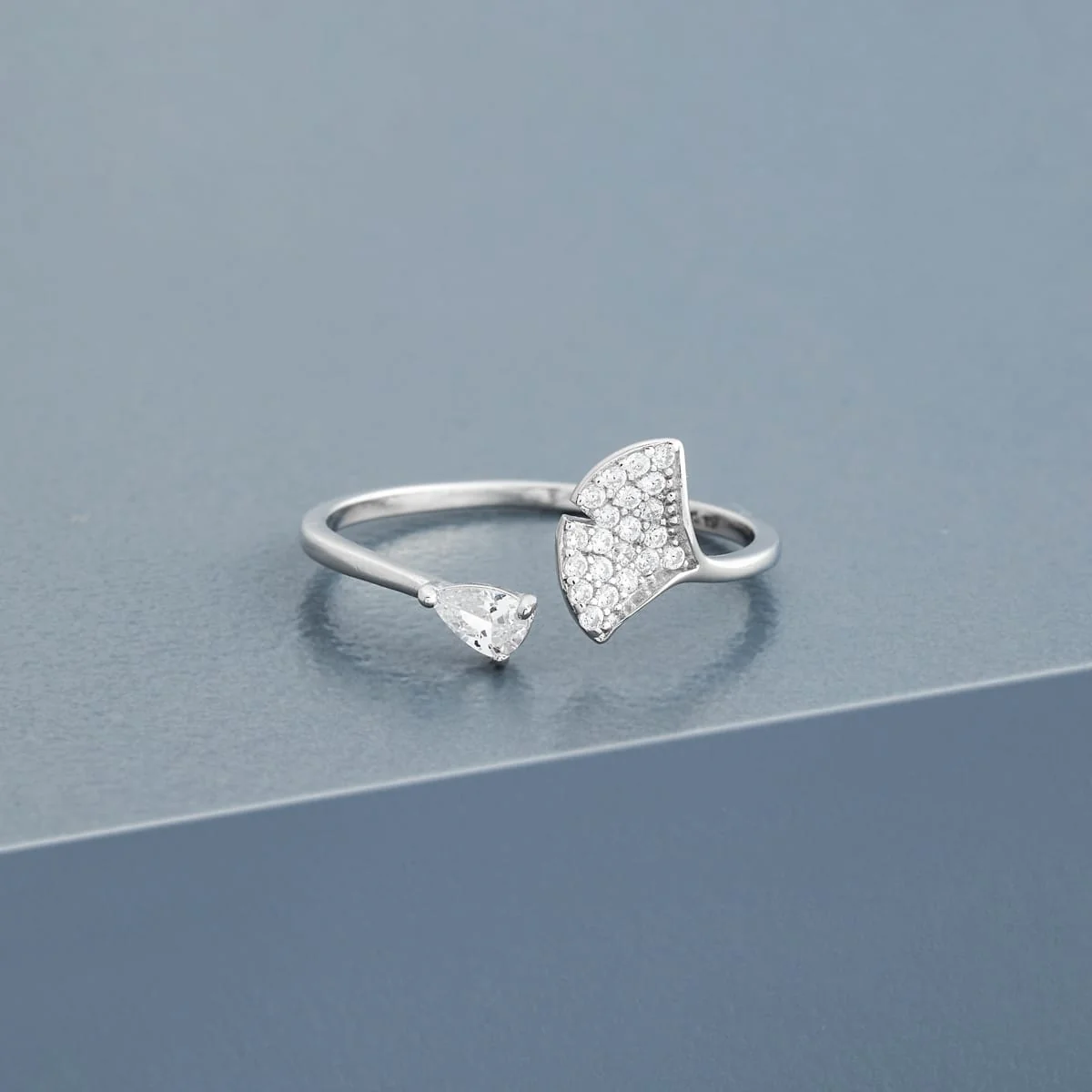92.5 Silver Finger Ring 194874 - Image 7