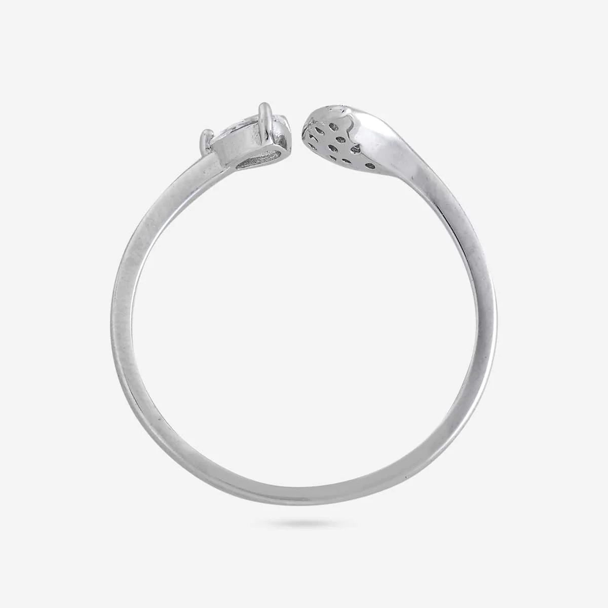 92.5 Silver Finger Ring 194874 - Image 9