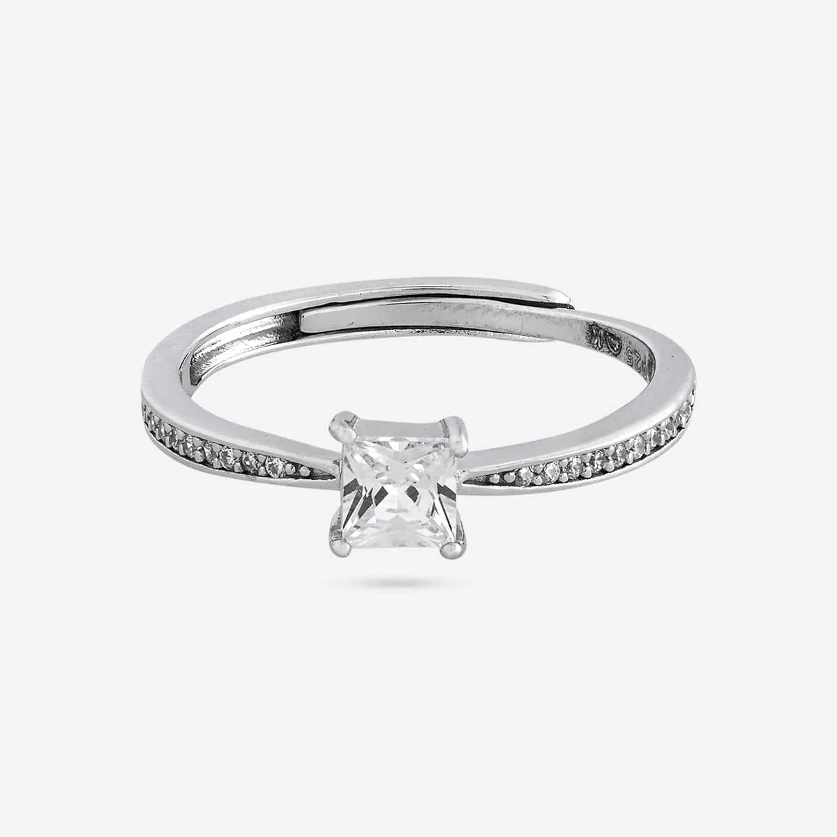 92.5 Silver Finger Ring 194882 - Image 8