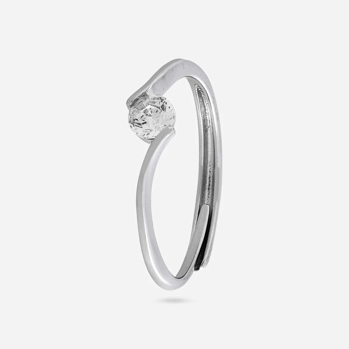 92.5 Silver Finger Ring 194884 - Image 5